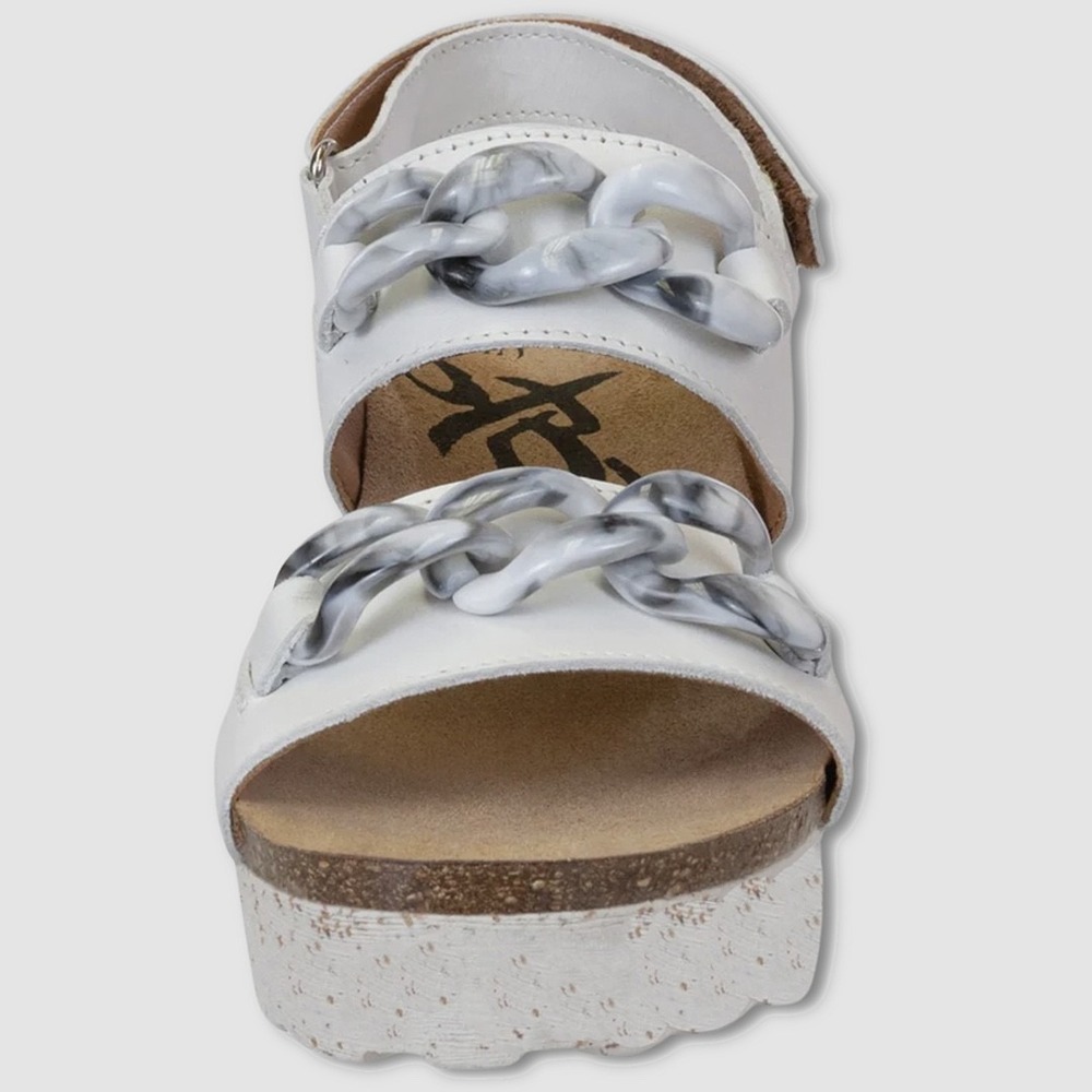 OTBT Fair Isle Platform Sandals - NWT Womens Size 8.5 Chamois - #49255-ZZ5 - Picture 3 of 4